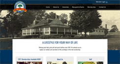 Desktop Screenshot of chillicothecountryclub.org