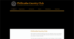 Desktop Screenshot of chillicothecountryclub.com